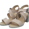 Πέδιλο Beige E215 - Leder Shoes