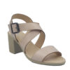 Πέδιλο Beige E215 - Leder Shoes