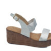 Πλατφόρμα Leder Silver - Leder Shoes