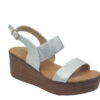 Πλατφόρμα Leder Silver - Leder Shoes