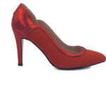 Γόβα Γυναικεία Leder Shoes - 537 - Κόκκινο