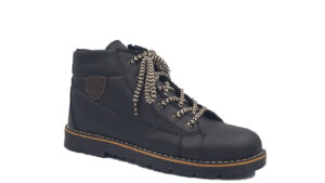 Μποτάκια BLACK 15650 - Leder Shoes