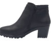Μποτάκια BLACK B420 - Leder Shoes