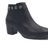 Μποτάκια BLACK B420 - Leder Shoes