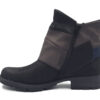 Μποτάκια BLACK VB65056- Leder Shoes