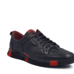 Ανδρικά Δερμάτινα Leder Shoes - 411 - Μαύρο