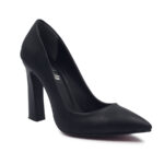 Γυναικεία Γόβα Leder Shoes - 3977 - Μαύρη