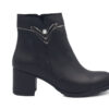 Μποτάκια BLACK - Leder Shoes