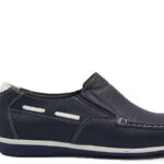 Ανδρικά Leder Boat Shoes - BL4854 - Μπλέ
