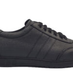 Ανδρικό Δερμάτινο Sneakers - FA551 - Μαύρο
