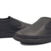 Μοκασίνι BLACK -Leder Shoes