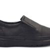 Μοκασίνι BLACK -Leder Shoes
