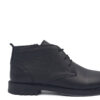 Μποτάκια BLACK - Leder Shoes