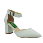 Γυναικεία Πέδιλα Leder Shoes - KK113- Λευκό
