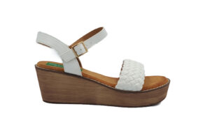 Πλατφόρμα WHITE - Leder shoes