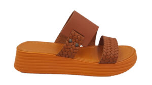 Παντόφλα ORANGE - Leder shoes