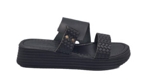Παντόφλα BLACK - Leder shoes