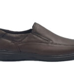 Ανδρικά Δερμάτινα Leder Shoes - S7588 - Καφέ