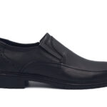 Ανδρικά Δερμάτινα Leder Shoes - Z25485 - Μαύρο