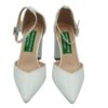 Γόβες WHITE - Leder Shoes