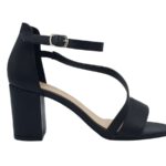 Γυναικεία πέδιλα Leder Shoes - OM2162 - Μαύρο
