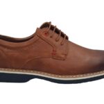 Ανδρικά Casual Leder Shoes - FHNW8550 - Κάμελ
