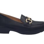 Loafers Με Αγκράφα - 77438 - Μαύρο