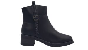 Μποτάκια BLACK - Leder Shoes